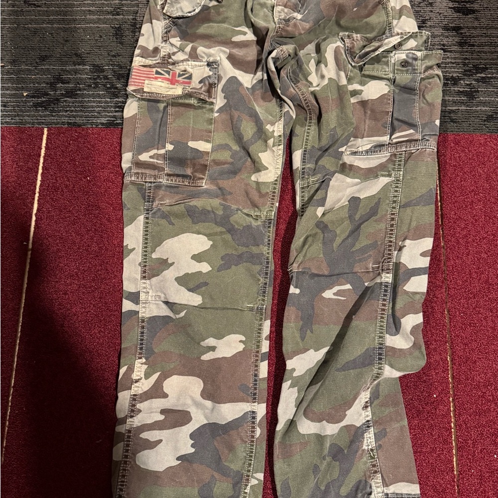 Denim & Supply Ralph Lauren Camouflage Cargo Jeans